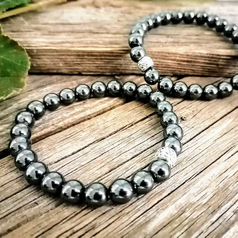 bracelet hématite