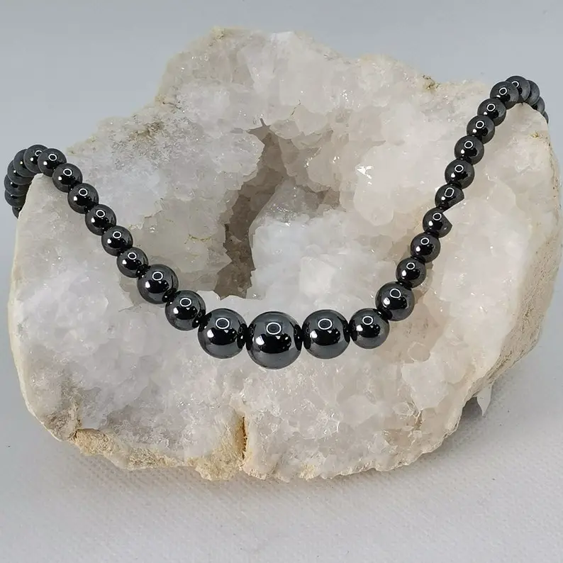 collier hématite